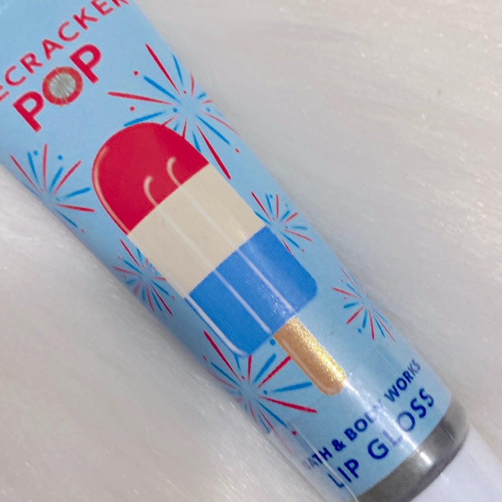 Bath And Body Works Firecracker Pop Gloss Sealed NWT Excellent Condition - Picture 2 of 3